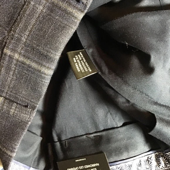 😎#207,  MURANO, NWT, flat front, narrow leg open, warm material 30X32 - Picture 3 of 6